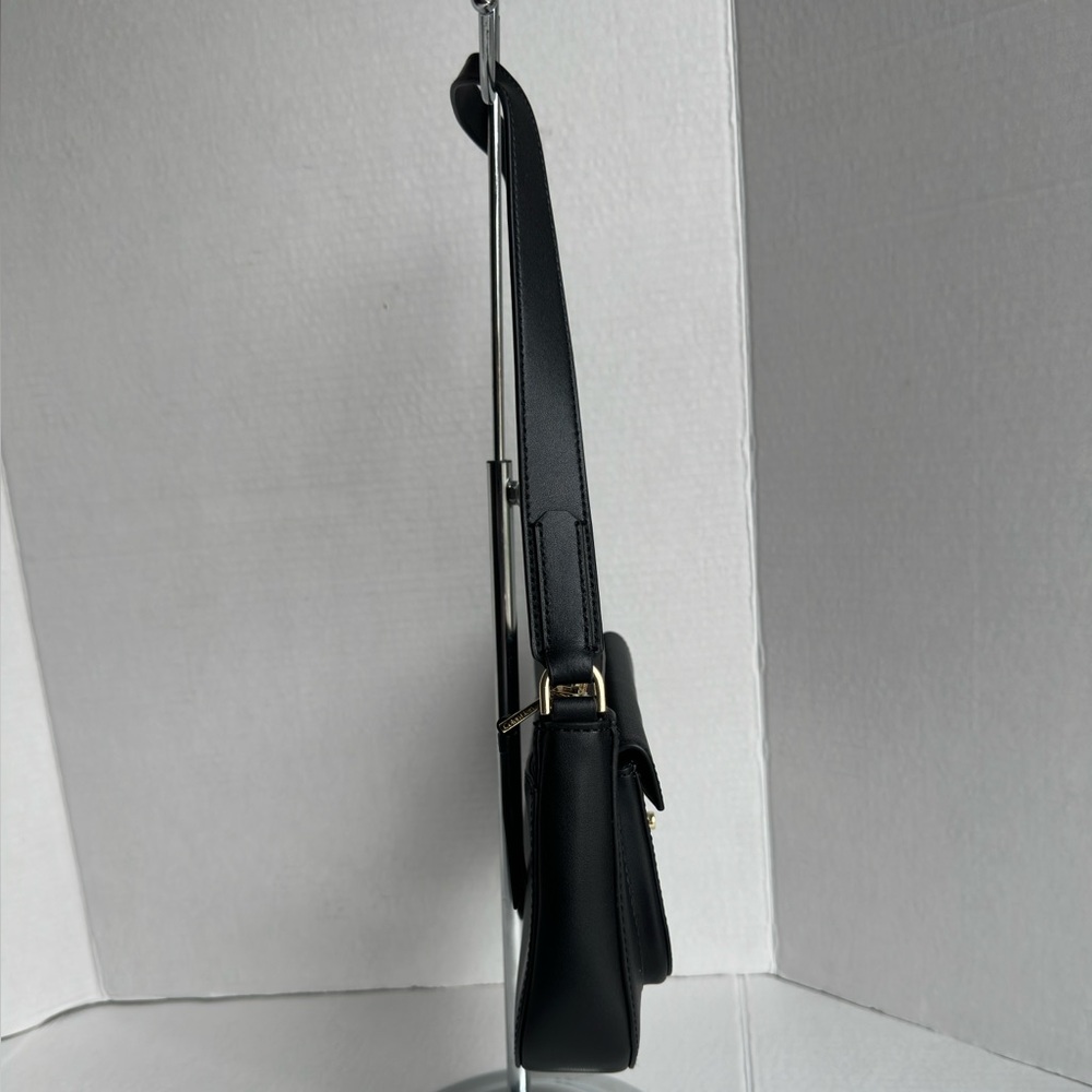 Calvin klein || Woman’s hobo purse black leather bag - Picture 7 of 16